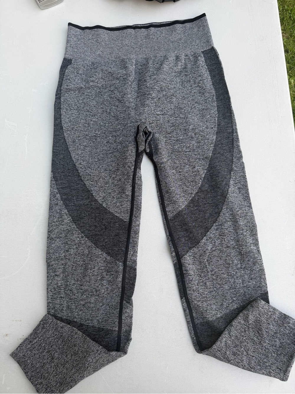 PINK Victoria's Secret Gray Seamless High-Waist Leggings